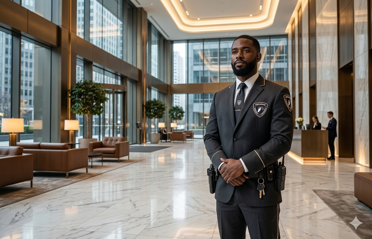 Aquarius Security officer